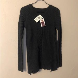 Nautica tunic cable knit sweater